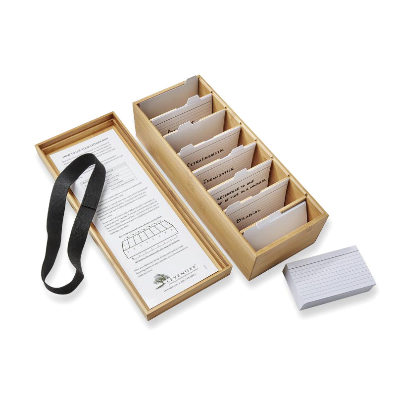 Stock Your Home Wooden Recipe Box - 75 Recipe Cards and 8 Dividers