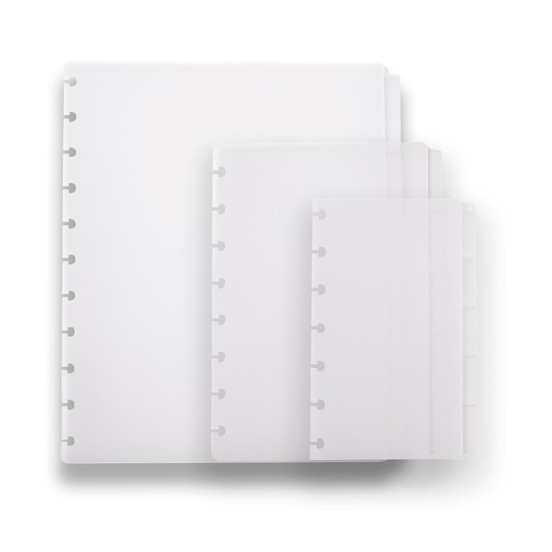 Index Card Binder, Personalized Note Organizer With Tab Dividers 