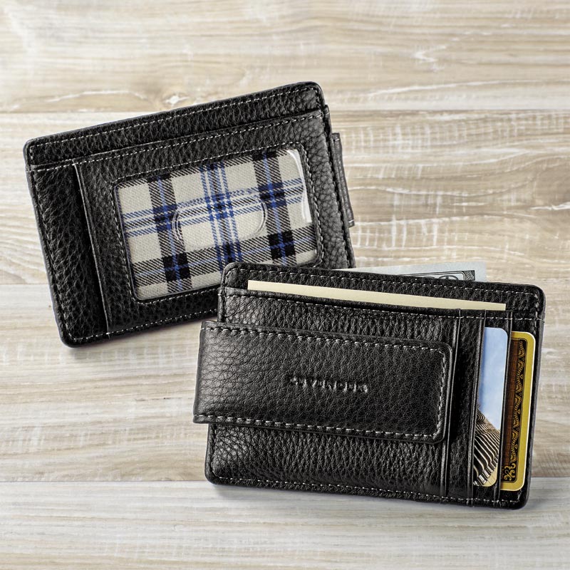 Luxury Leather Wallets & Money Clips