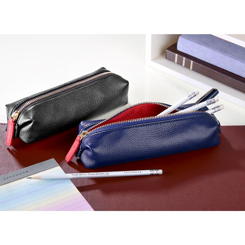 Leaveforme Leather Pencil Case Small Leather Pouch