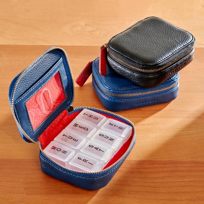 Small Pill Box 3 pcs,Cute Travel Pill Case Portable for Pocket Purse