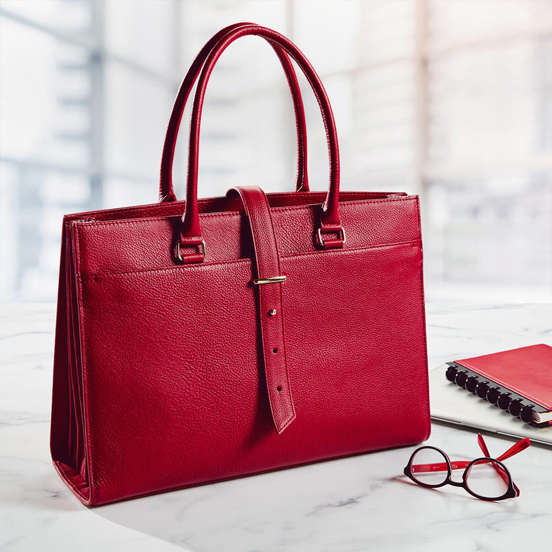Levenger Office-On-the-Go Leather Tote | Legal File Tote