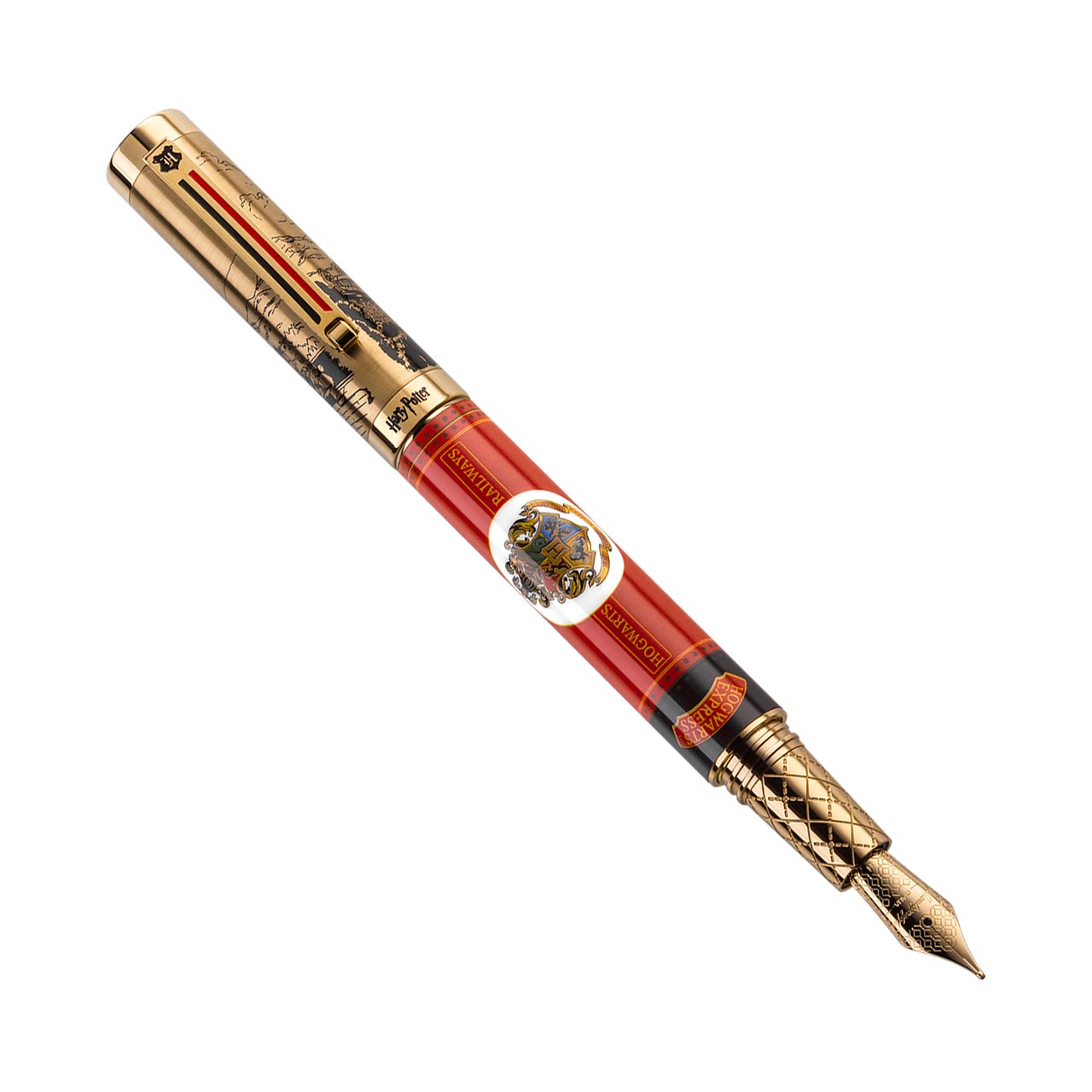 Montegrappa Harry Potter Hogwarts gold trim fountain pen: details and price
